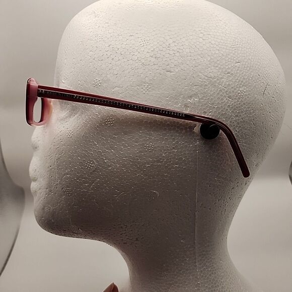 Valentino VA5531 52-16 140 Eyeglasses Frame Red Pink EYQ Rhinestone Acetate main image 4